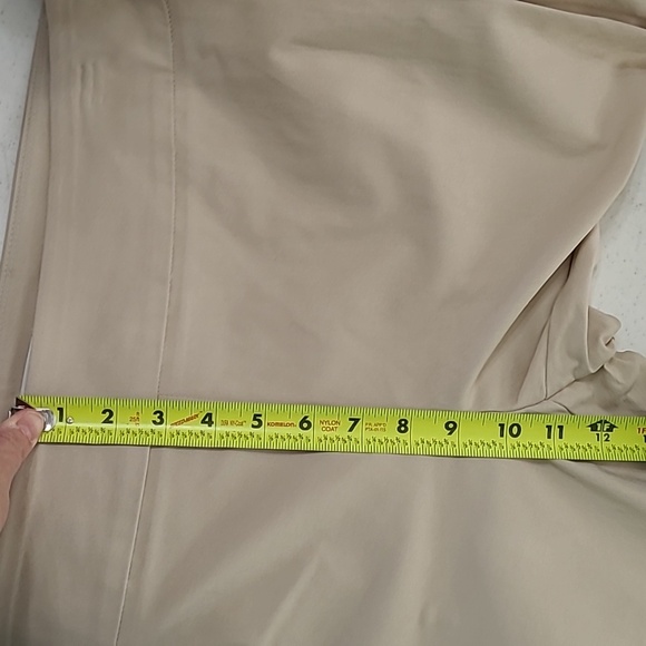 NWT Crown & Ivy Khaki Pull-On Ankle Pants size 16W - Picture 9 of 9